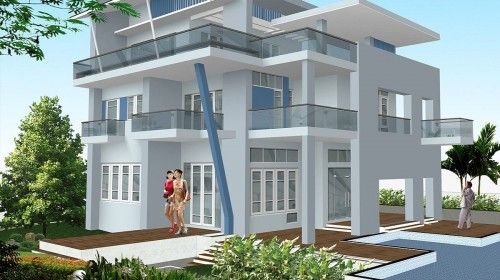 Kiến trúc Biệt thự KKB - 3