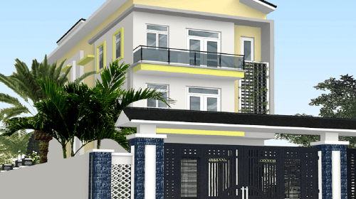 Kiến trúc Nhà Phố KKP - 07