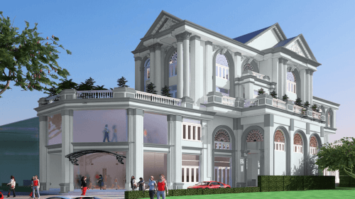 Kiến trúc Biệt thự KKB - 8