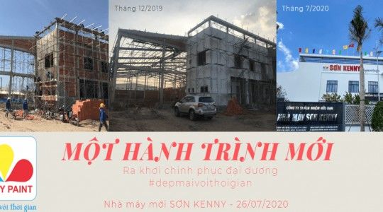 Hoàn thành nhà máy mới Công ty TNHH SƠN KENNY