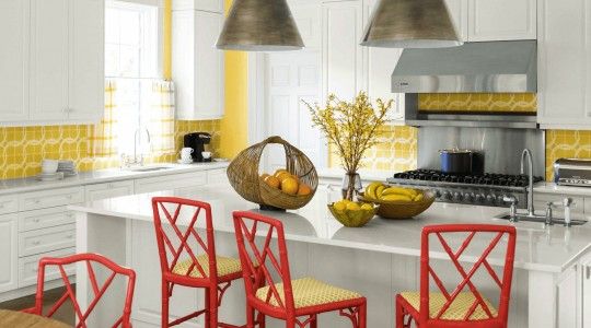 Top màu sơn phòng bếp đẹp, sang trọng được ưa chuộng nhất