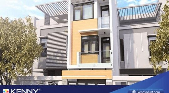 Gợi ý 10+ mẫu sơn ngoại thất nhà phố được ưa chuộng nhất hiện nay