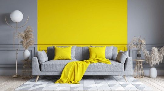 Tường sơn màu xám kết hợp với màu gì? Cách phối màu đẹp