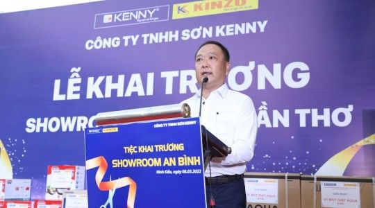 Khai trương Showroom An Bình - Showroom Sơn KENNY & KINZO đầu tiên tại Việt Nam