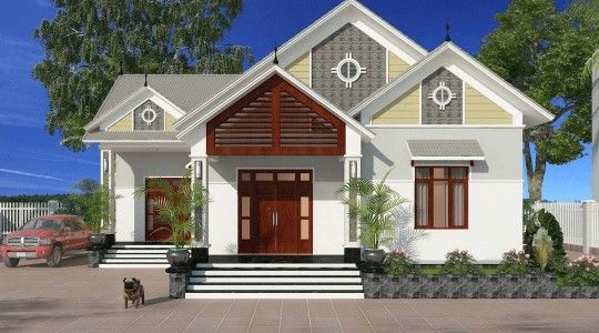 Gợi ý 25+ màu sơn nhà cấp 4 đẹp, hiện đại được ưa chuộng