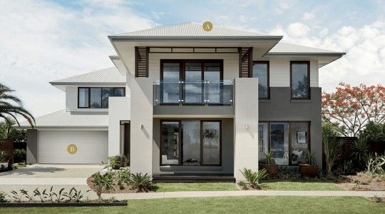 Màu sơn nhà 2 tầng đẹp: Cách phối & mẫu phối màu sơn đẹp