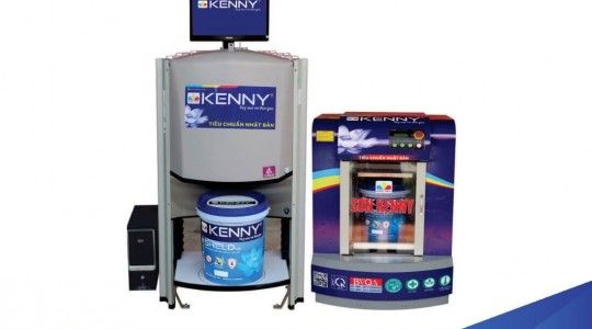 Máy pha màu sơn nước là gì? Cách sử dụng máy pha màu