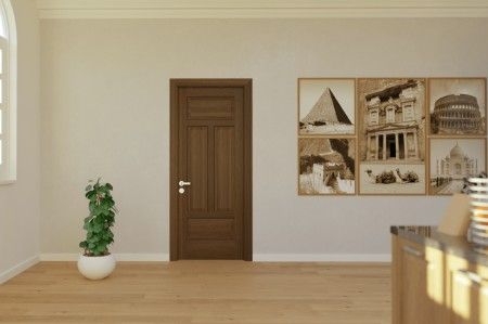 Nền nhà màu gỗ sơn tường màu gì mới hợp với phong thủy?