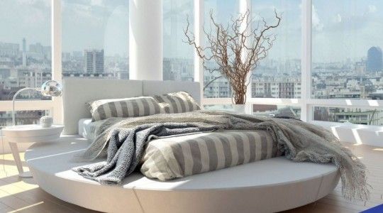 Gợi ý những mẫu giường tròn đẹp cho phòng ngủ hiện đại