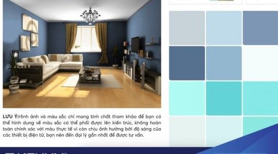 Hướng dẫn sử dụng phần mềm phối màu sơn nhà KENNY 