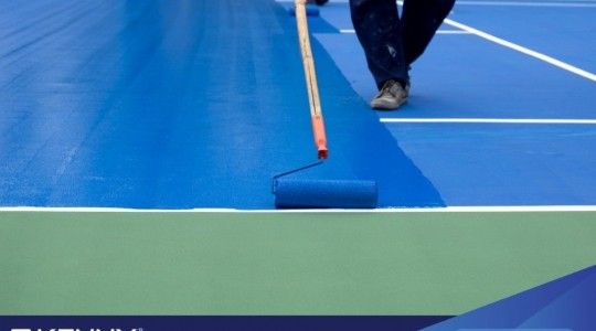 Quy trình 5 bước thi công sơn sân Tennis đúng tiêu chuẩn