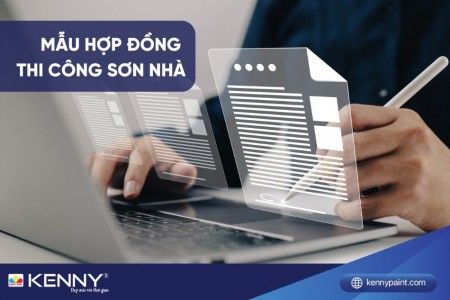 Mẫu hợp đồng thi công sơn nhà chuẩn và mới nhất 2024