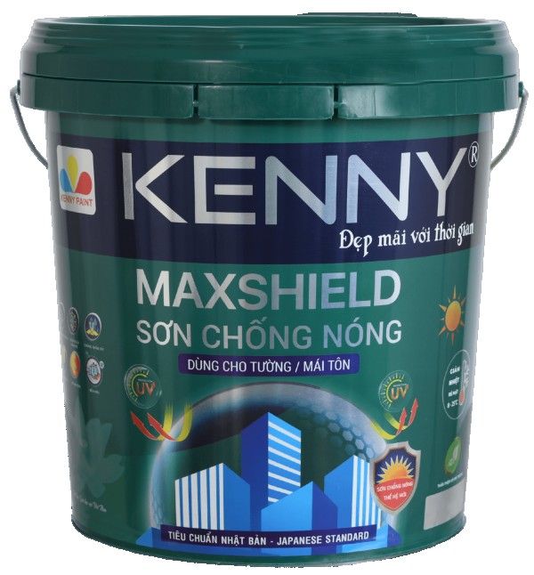 Sơn Chống Nóng KENNY MAXSHIELD - Giảm nhiệt từ 8-25°C