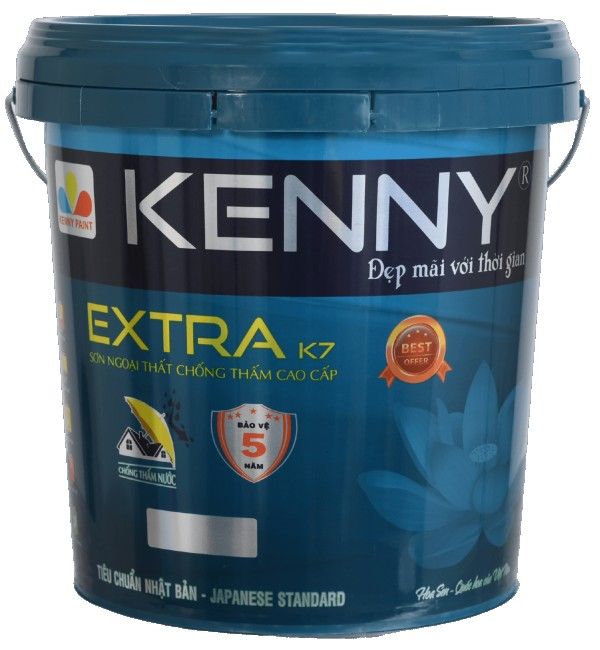 Sơn Ngoại Thất Chống Thấm KENNY EXTRA K7 Cao Cấp