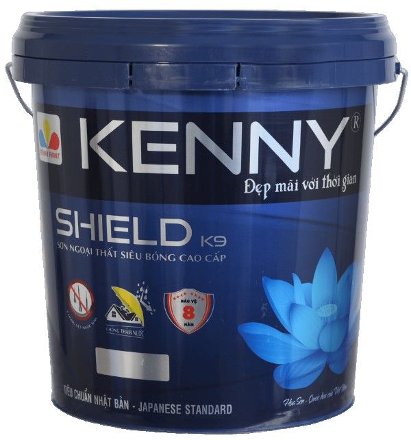 Sơn Ngoại Thất Siêu Bóng KENNY SHIELD K9 Cao Cấp