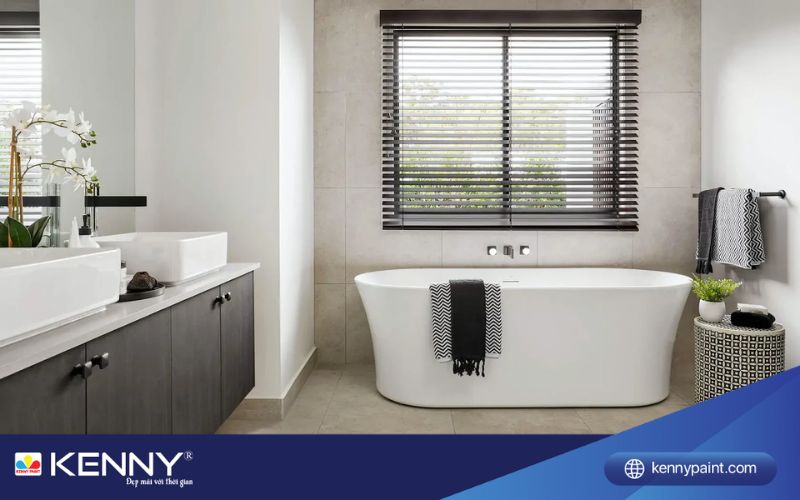 Sơn KENNY - Điểm tô ngôi nhà mơ ước cửa thông gió nhà vệ sinh 1