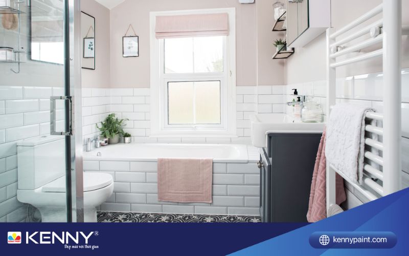 Sơn KENNY - Điểm tô ngôi nhà mơ ước Cửa thông gió nhà vệ sinh 3