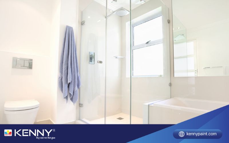 Sơn KENNY - Điểm tô ngôi nhà mơ ước Cửa thông gió nhà vệ sinh 4