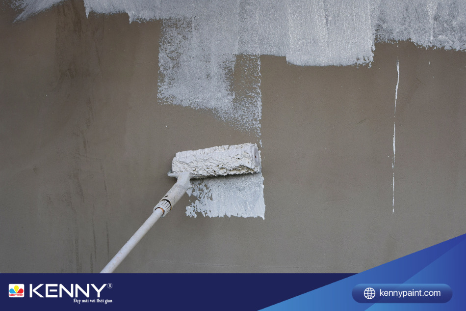 Sơn lót có khả năng kháng kiềm và cho bề mặt tường phẳng, mịn hơn