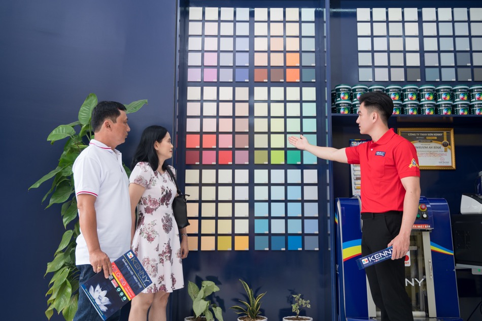 Lựa chọn màu sơn phù hợp và hãng sơn chất lượng cao giúp tối ưu độ bền đẹp