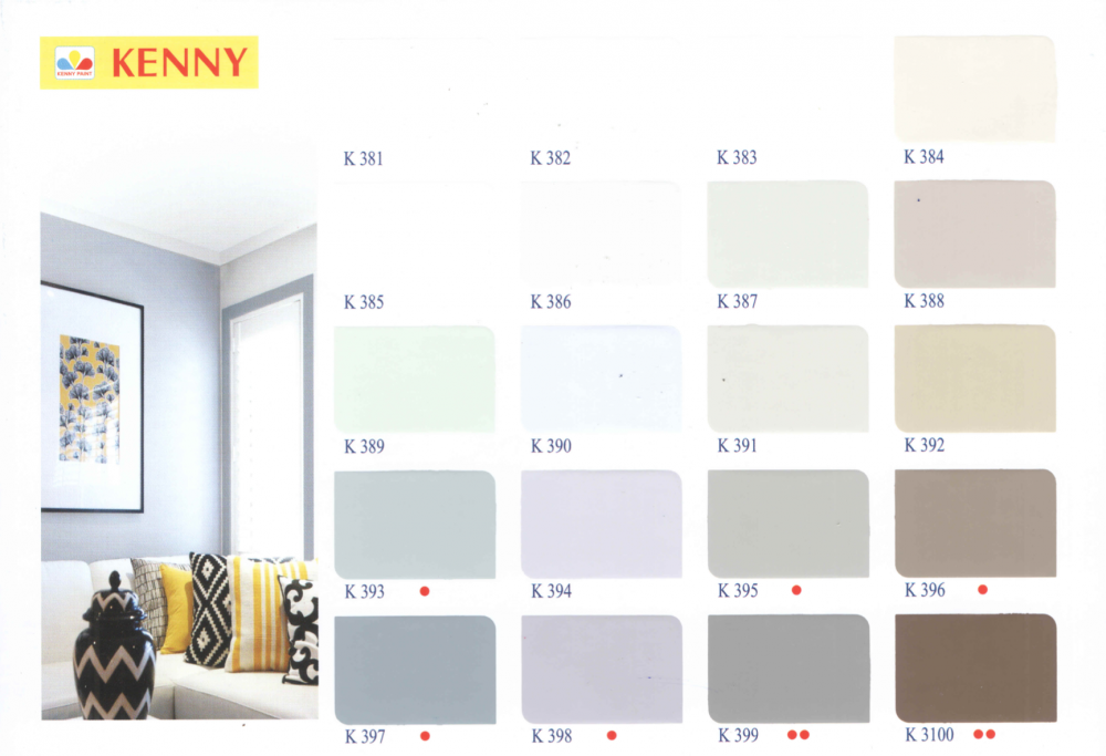 50+ Mẫu màu sơn nhà đẹp cho nội thất & ngoại thất HOT | CONPA