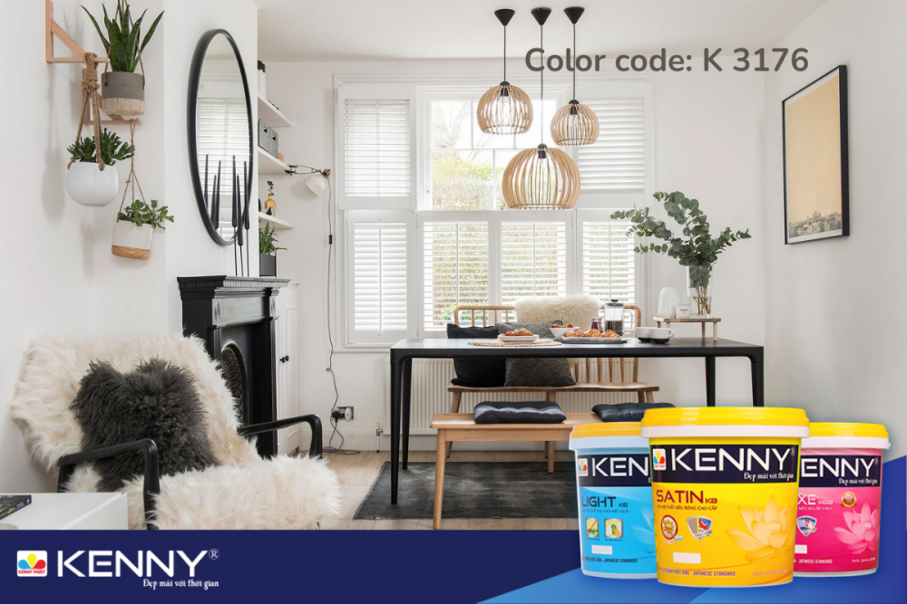 Sơn KENNY - Điểm tô ngôi nhà mơ ước bang-mau-trung-tinh-5