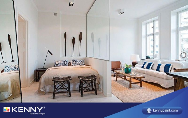 cải tạo phòng khách thành phòng ngủ 2