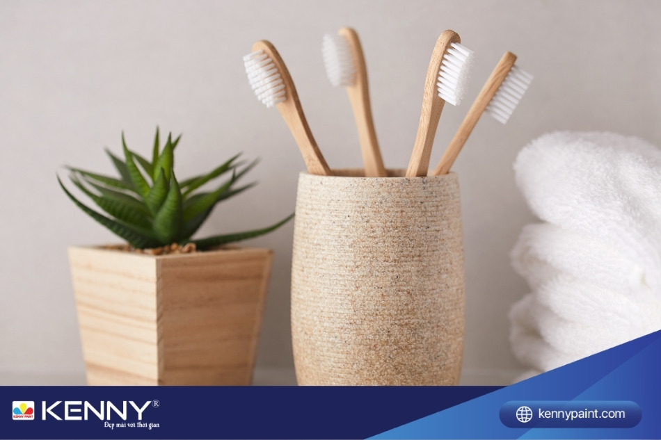 Sử dụng bàn chải đánh răng giúp bạn tiếp cận các khu vực khó tiếp cận một cách dễ dàng và hiệu quả. 