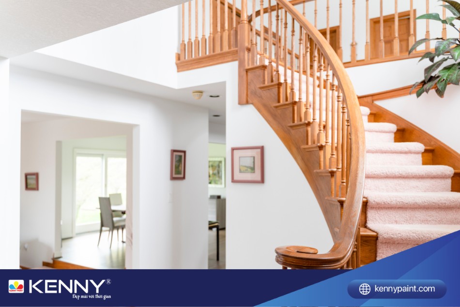 Cầu thang đặt bên trái hay phải còn phụ thuộc vào sự cân bằng âm dương