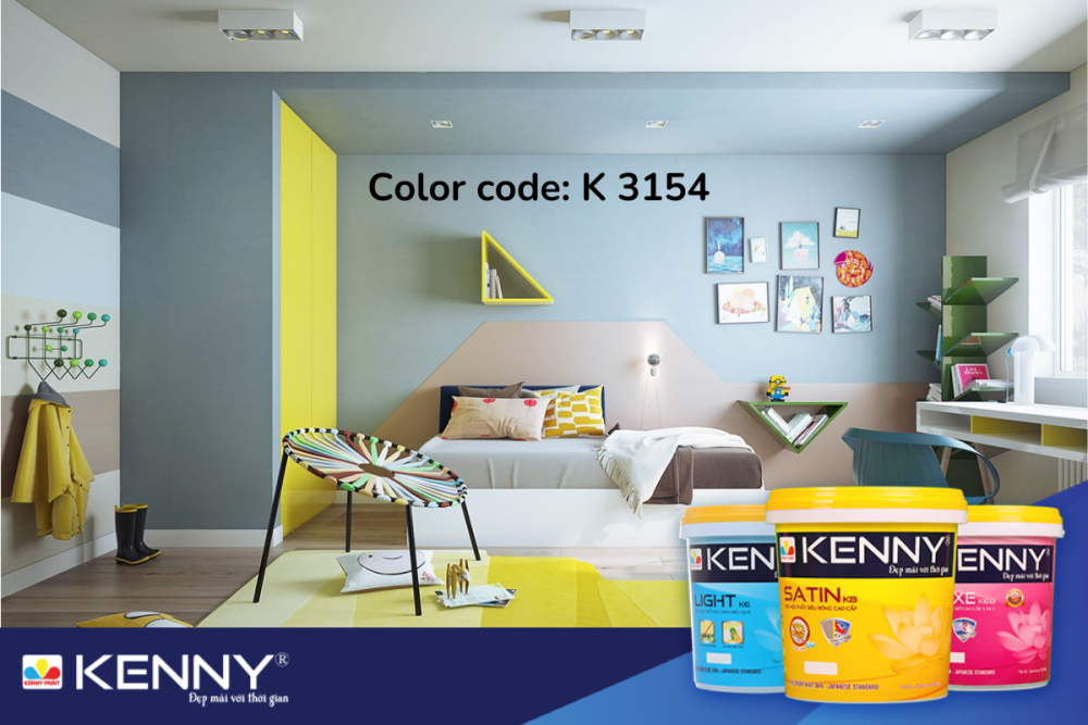 Sơn KENNY - Điểm tô ngôi nhà mơ ước cac-kieu-son-tuong-dep-10