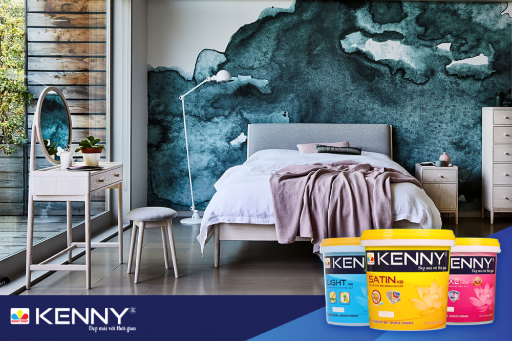 Sơn KENNY - Điểm tô ngôi nhà mơ ước cac-kieu-son-tuong-dep-8