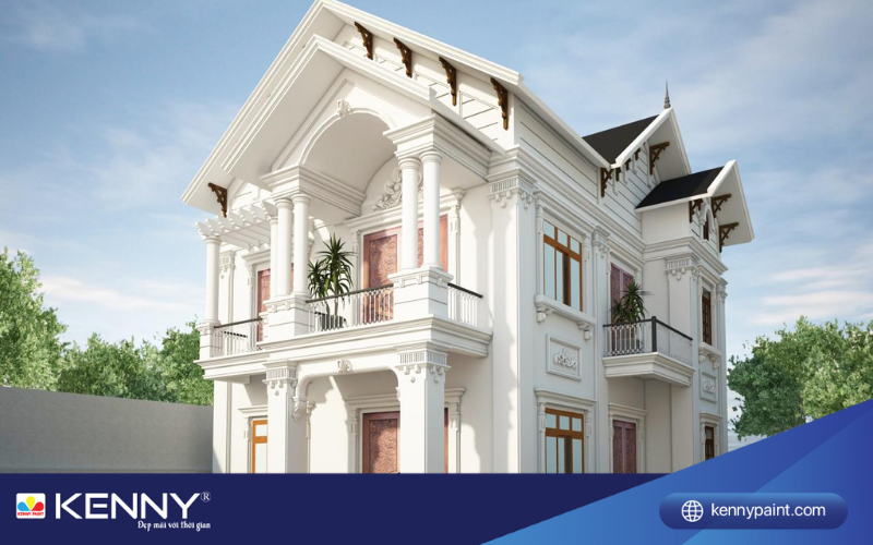 Sơn KENNY - Điểm tô ngôi nhà mơ ước cac-phong-cach-thiet-ke-ngoai-that-1