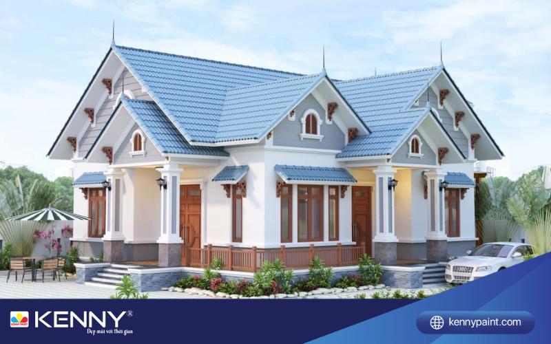 Sơn KENNY - Điểm tô ngôi nhà mơ ước cac-phong-cach-thiet-ke-ngoai-that-3