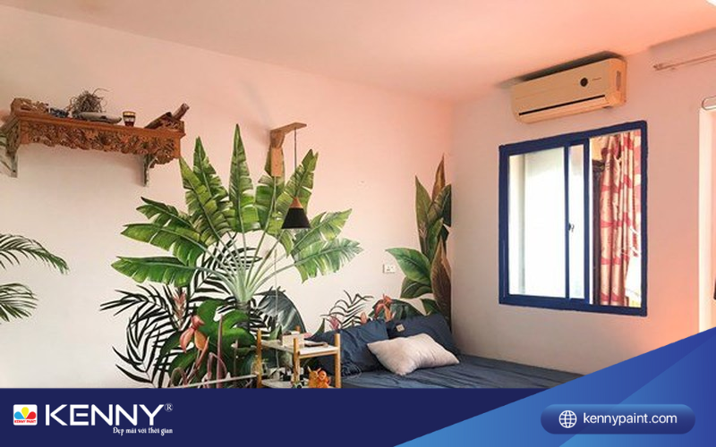 Sơn KENNY - Điểm tô ngôi nhà mơ ước cach-bo-tri-phong-tro-nho-2