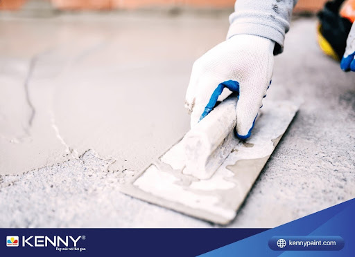 Sơn KENNY - Điểm tô ngôi nhà mơ ước cách pha bột trét tường