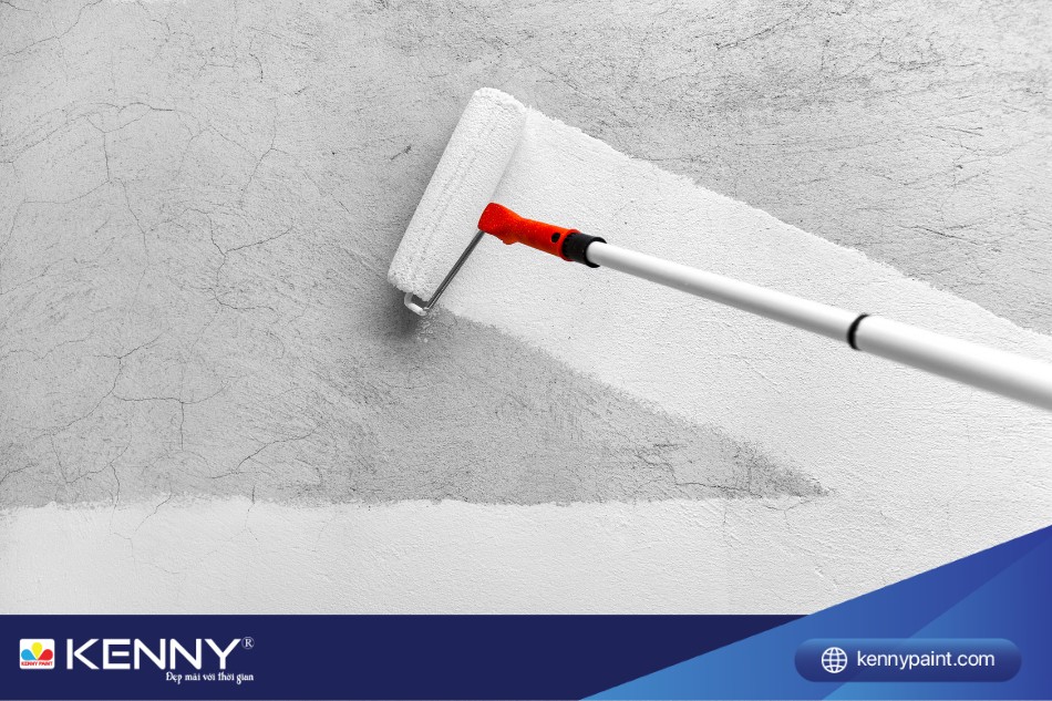 cách pha sơn lót chống kiềm