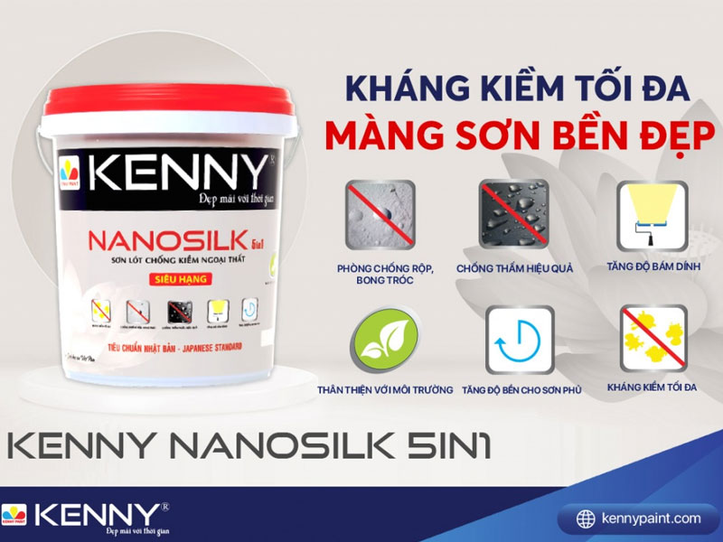 Sơn KENNY - Điểm tô ngôi nhà mơ ước cach-pha-son-lot-tuong-6