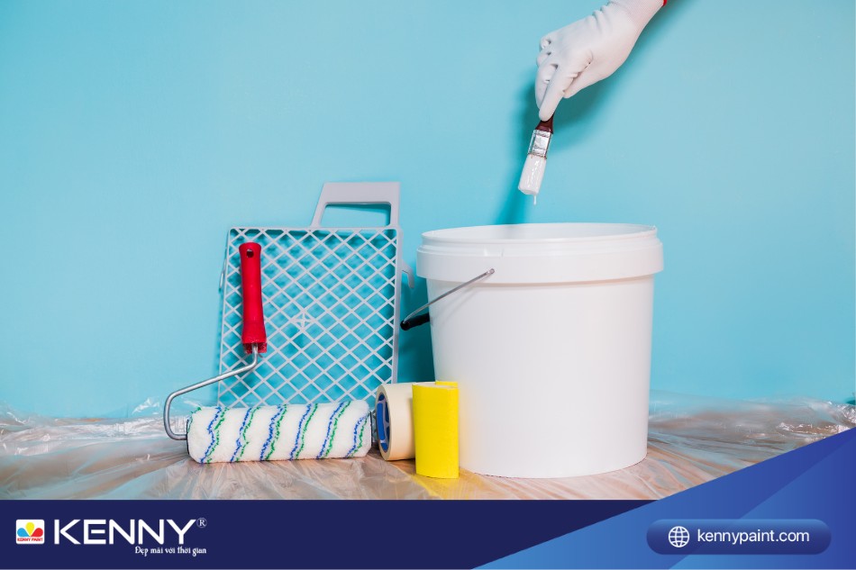 Cách pha sơn nước đúng kỹ thuật giúp thi công dễ dàng, lớp sơn bền đẹp