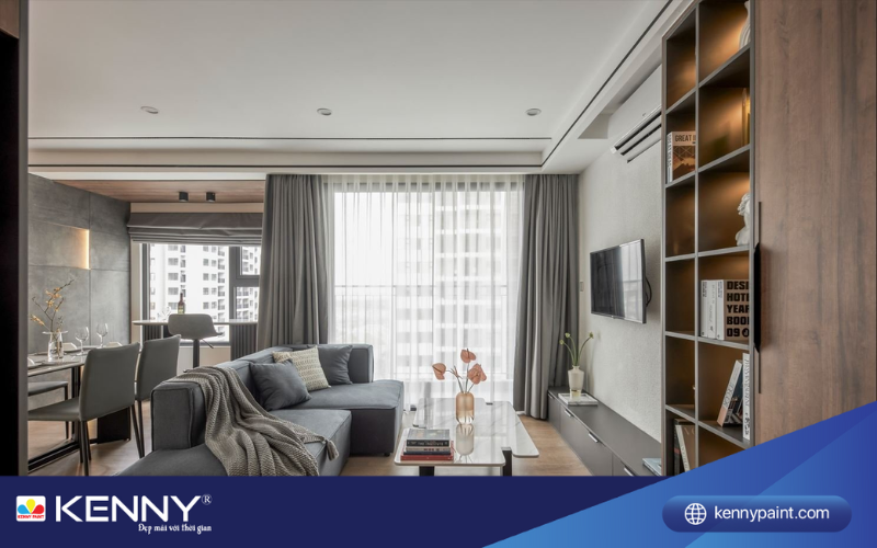 Sơn KENNY - Điểm tô ngôi nhà mơ ước cach-phoi-mau-son-tran-nha-dep-6