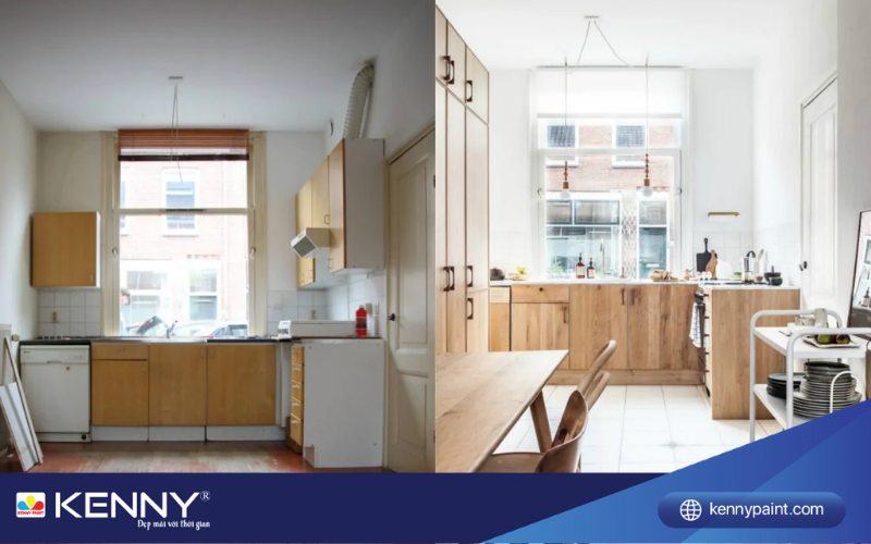 Sơn KENNY - Điểm tô ngôi nhà mơ ước cai-tao-nha-bep-1