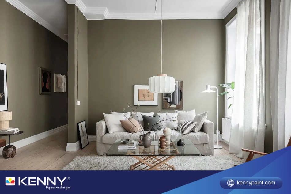 Các gam màu trung tính như trắng, xám, xanh ngọc là những lựa chọn lý tưởng, giúp dung hòa năng lượng
