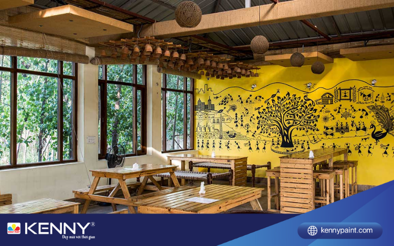 Sơn KENNY - Điểm tô ngôi nhà mơ ước chon-mau-son-cho-quan-an-4