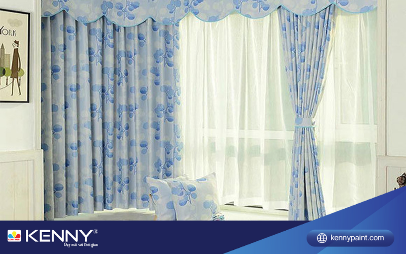 Sơn KENNY - Điểm tô ngôi nhà mơ ước chon-rem-cua-theo-mau-son-tuong-5