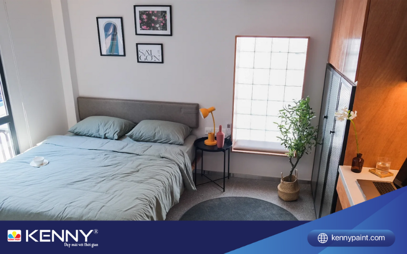 Sơn KENNY - Điểm tô ngôi nhà mơ ước chung-cu-mini-2-phong-ngu-2
