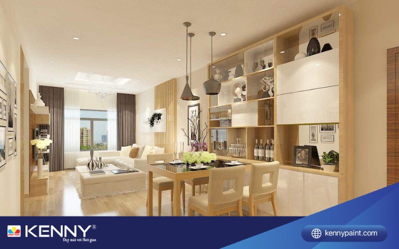 Sơn KENNY - Điểm tô ngôi nhà mơ ước chung-cu-mini-2-phong-ngu-3