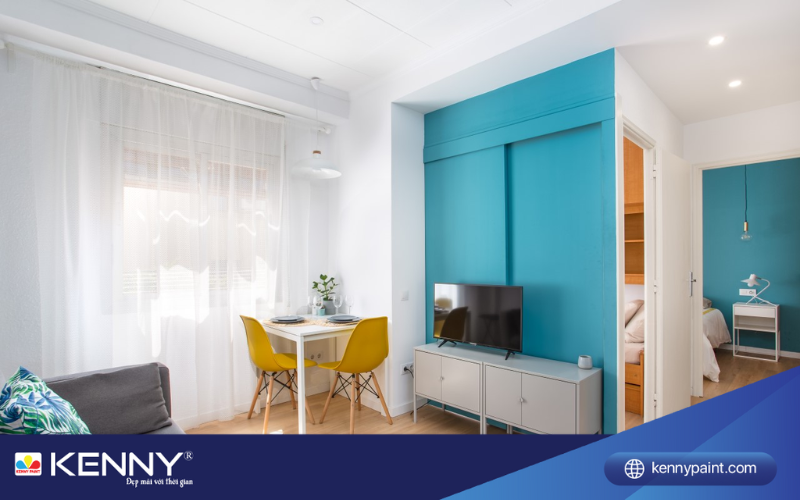 Sơn KENNY - Điểm tô ngôi nhà mơ ước chung-cu-mini-2-phong-ngu-5