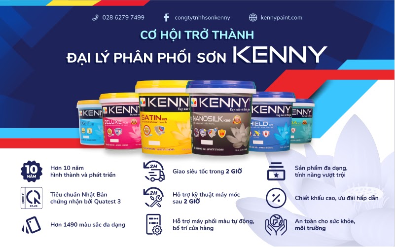 Sơn KENNY - Điểm tô ngôi nhà mơ ước cua-hang-son-1