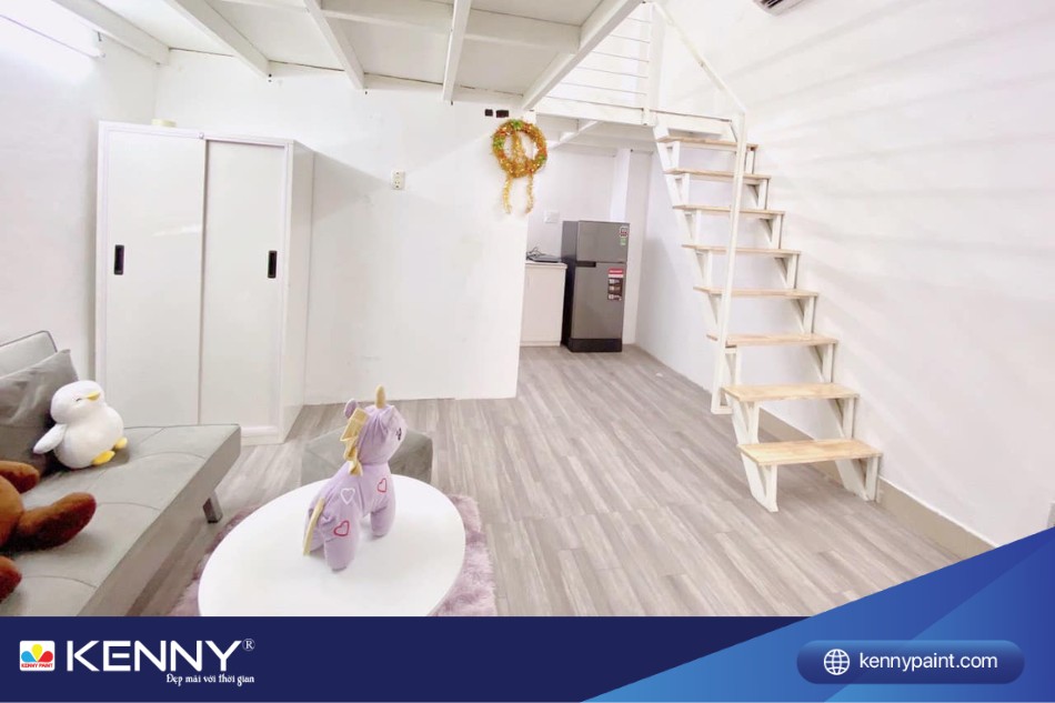 Tone màu trắng sạch sẽ và thoáng mát