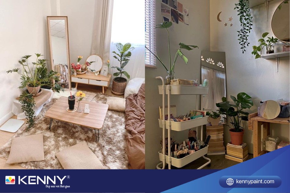 Gương không chỉ để soi mà còn giúp tạo chiều sâu cho căn phòng