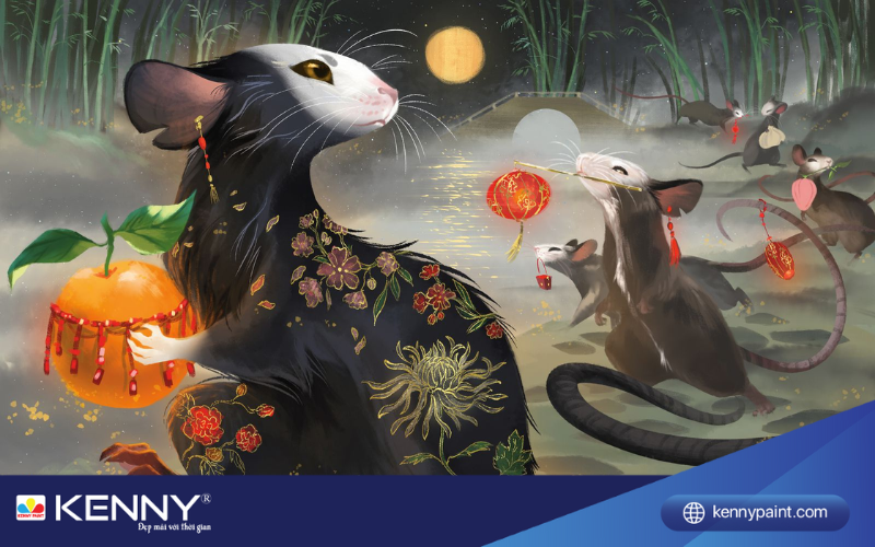 Sơn KENNY - Điểm tô ngôi nhà mơ ước gia-chu-tuoi-ty-son-nha-mau-gi-1